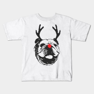 pitbull dogmas ugly christmas Kids T-Shirt